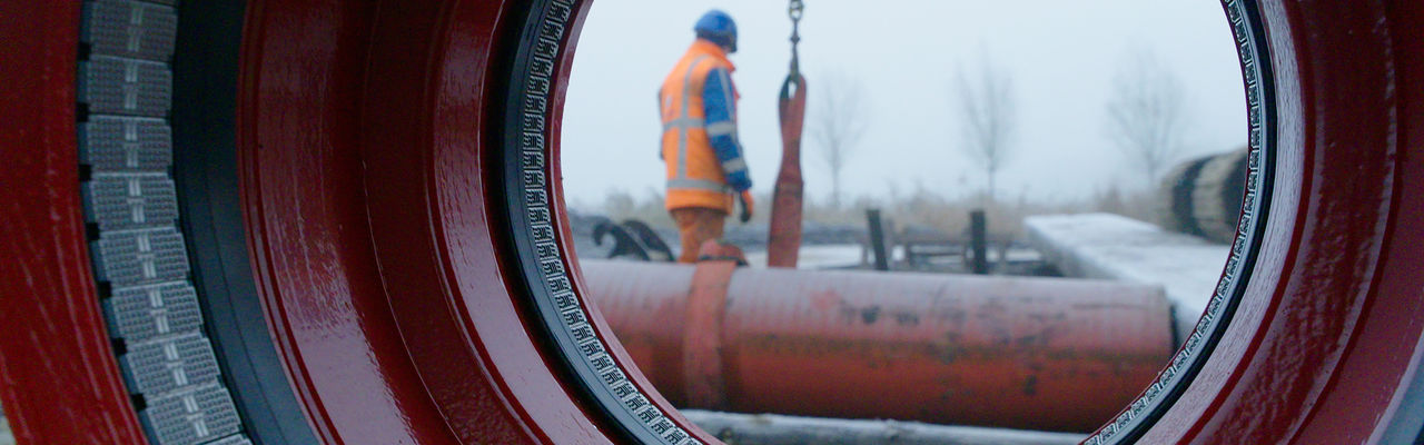 DN1000 installiert in den Niederlanden