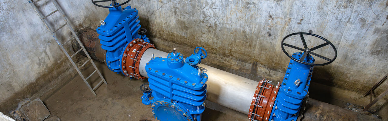 Renovation of DN600 gate valve chamber