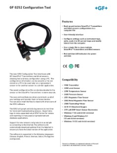 Datasheet Type 0252 Configuration Tool (EN)