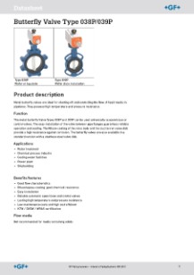 Datasheet Butterfly Valve Type 038P/039P (EN)