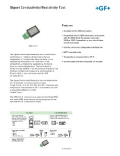 Datasheet Type 2850 Conductivity/Resistivity Tool (EN)