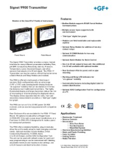 Datasheet Type 9900 Transmitter (EN)