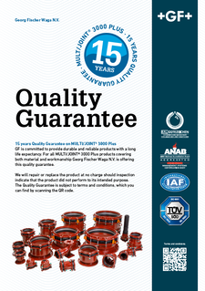 MULTI/JOINT® 3000 Plus 15 Years Quality Guarantee