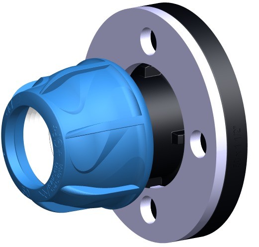 Фланцевый адаптер пнд д50. Муфта компрессионная с фланцем (пнд ду 110, стальной фланец ). Муфта компрессионная с фланцем (пнд ду 110, стальной фланец ). Фланцевое соединение пнд 110 63. Муфта пнд 63х63.