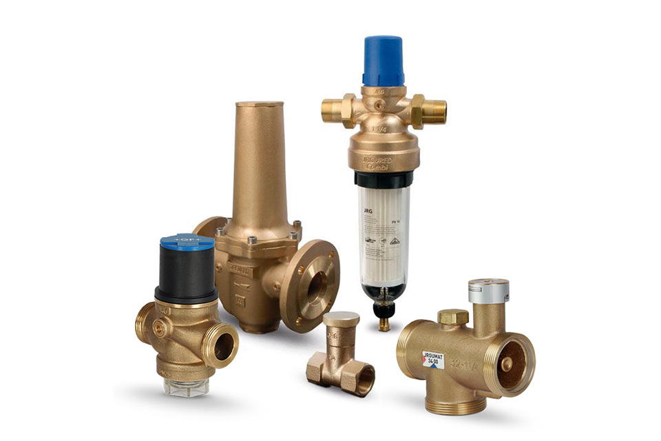 valves for building technology applications