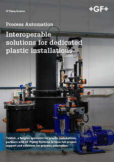 Interoperable solutions for dedicated plastic installations