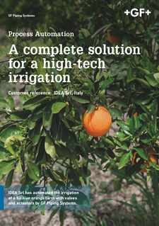 A complete solution for a high-tech irrigation