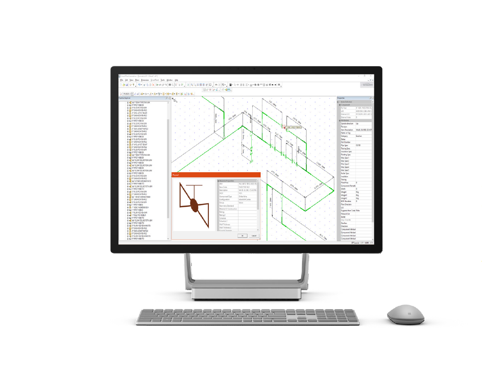 Engineered solution pipework, custom fabrication design, 3D modelling, BIM, pipe design, pipe system design