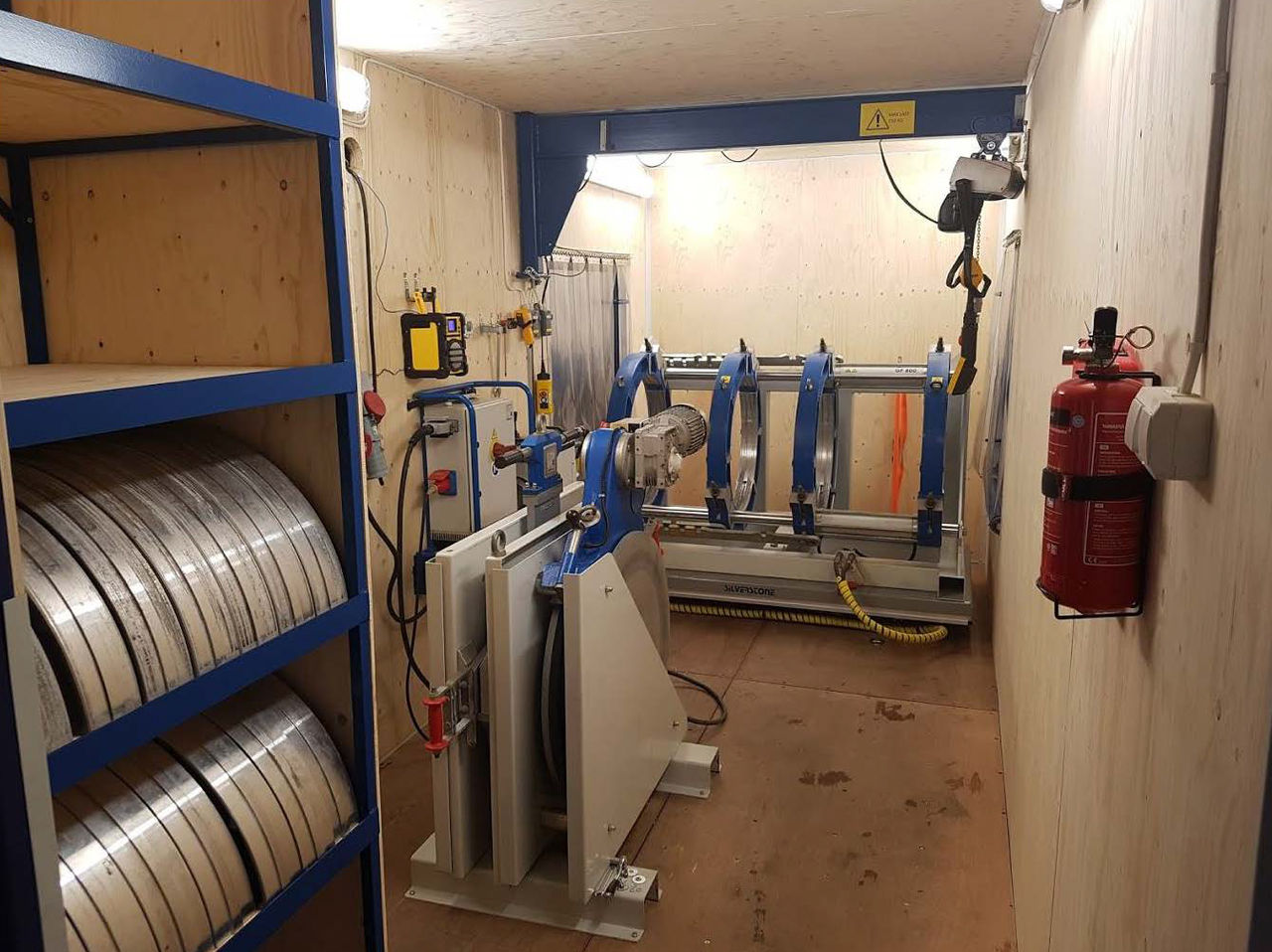 Hitsauskontti sisältä