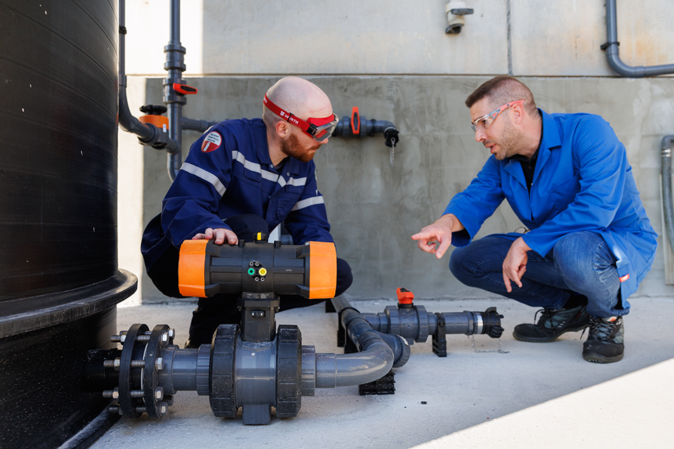 Ball Valve Chemical distribution reference Stockmeier