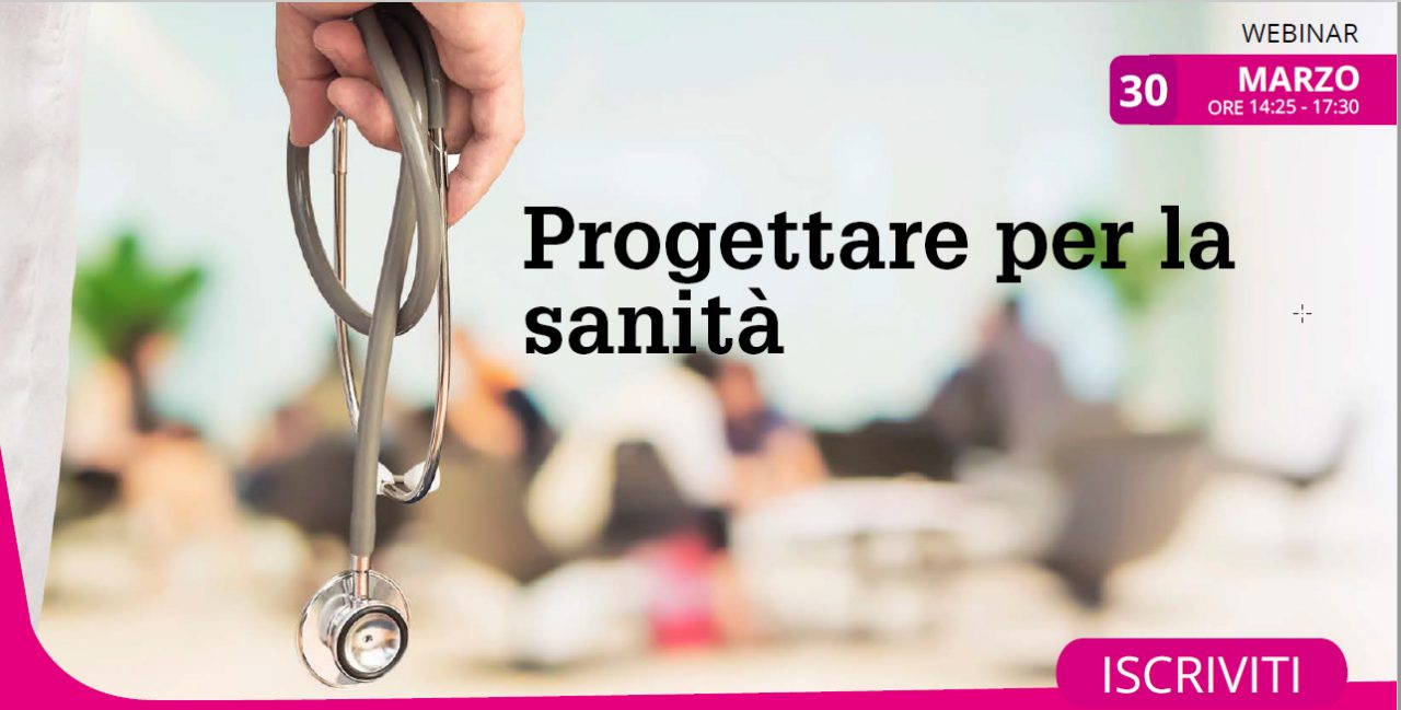 Martedì 30 marzo dalle ore 14:25 il team  Building Technology di GF Piping Systems Italia terrà uno speech nell'ambito del Workshop in Webinar  "Progettare per la sanità, "organizzato da Action Group e Infoprogetto. Sarà un momento di confronto e di dialogo tra interlocutori tecnici sulle normative di settore e sulle opportunità di azione